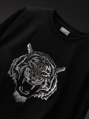 Embroidered Sweatshirt : Black