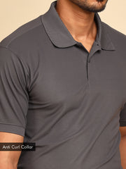 365 Day Guarantee Polo : German Grey