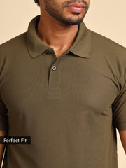 365 Day Guarantee Polo : Deep Olive