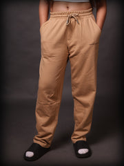 Relaxed Fit Sweatpants: Beige