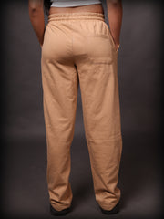 Relaxed Fit Sweatpants: Beige