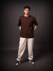 Oversized T-Shirt : Brown