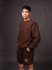 Relaxed Sweatshirt : Brown