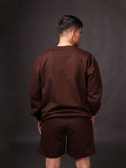 Relaxed Sweatshirt : Brown