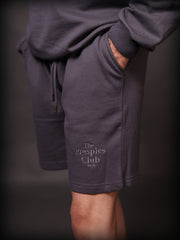 Relaxed Fit Sweatshorts: Charcoal
