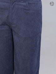 Relaxed Corduroy Pants : Mystic Blue