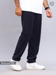 Relaxed Corduroy Pants : Navy