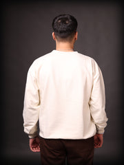 Embroidered Sweatshirt : Ivory