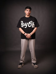 Relaxed Fit Sweatpants: Steel Grey