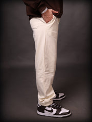 Relaxed Fit Sweatpants: Ivory