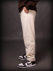 Relaxed Fit Sweatpants: Ivory