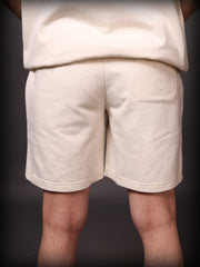 Relaxed Fit Sweatshorts: Ivory